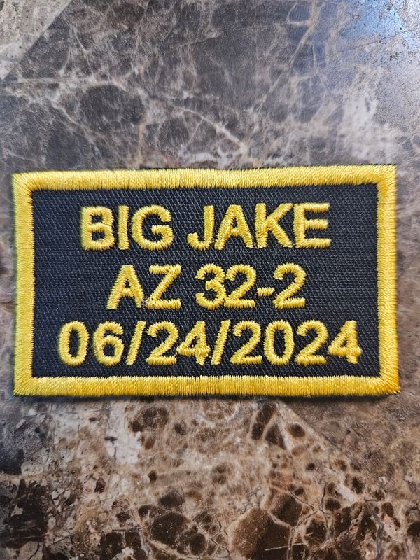 Big Jake Memorial Patch