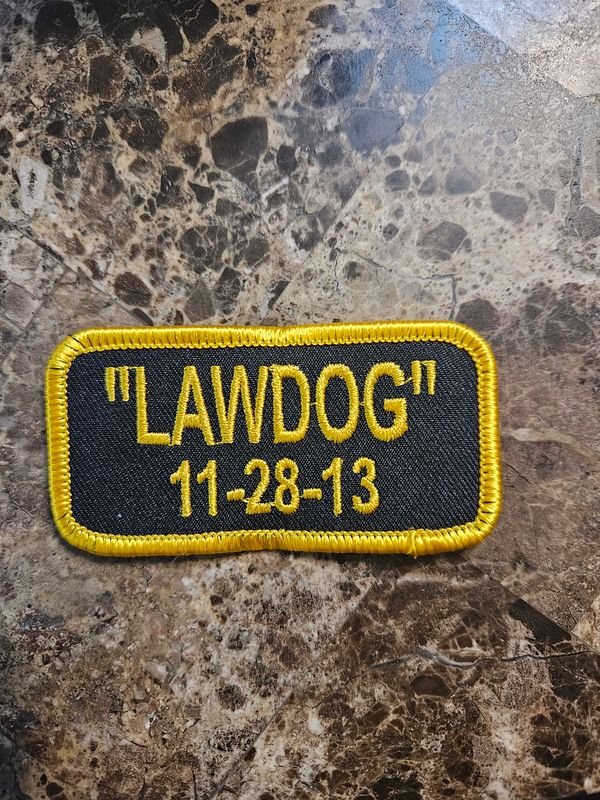 Lawdog Memorial Patch